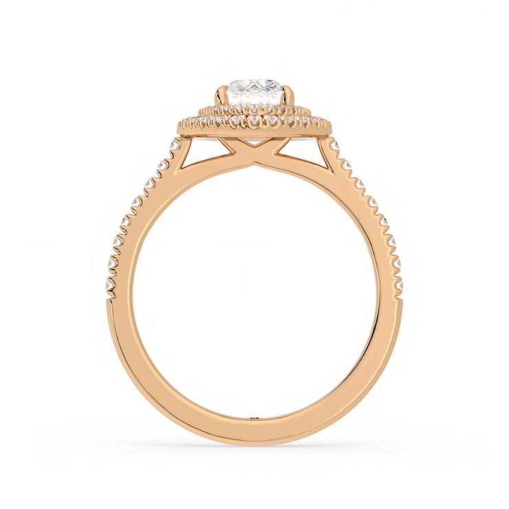 Taylor & Hart Celestial Oval Engagement Ring 1