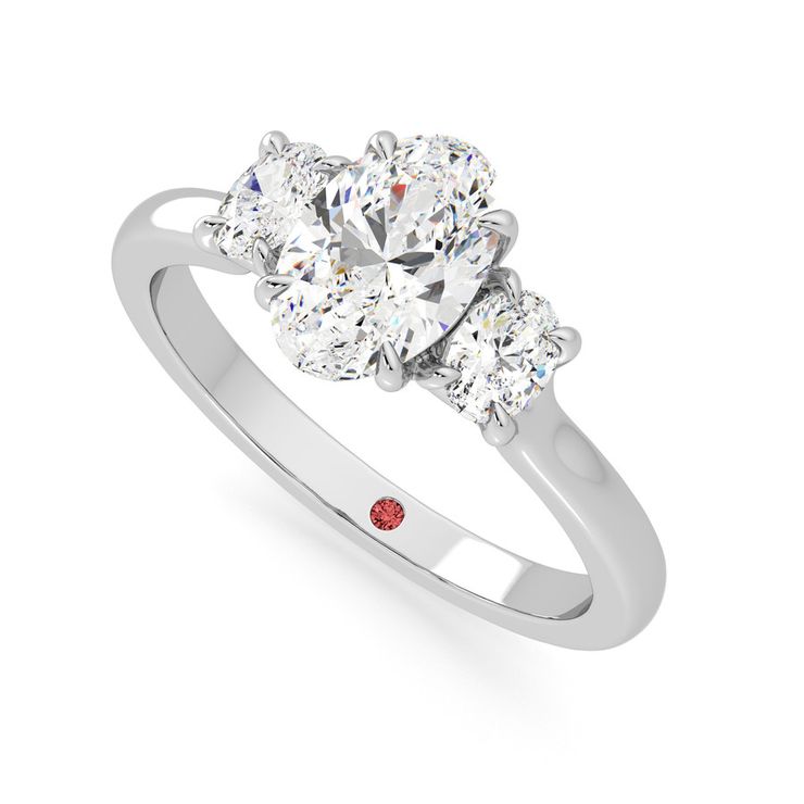 Taylor & Hart Orion Oval Engagement Ring 0