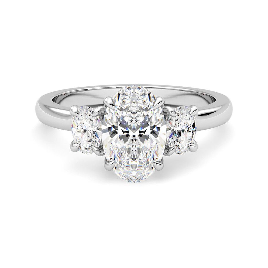 Taylor & Hart Orion Oval Engagement Ring 2