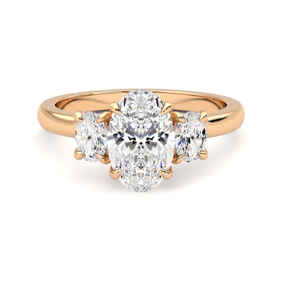 Taylor & Hart Orion Oval Engagement Ring 2