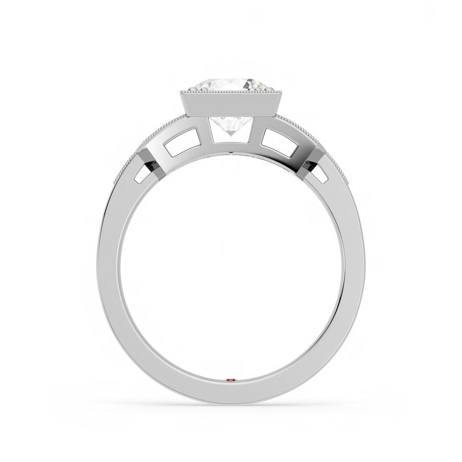 Taylor & Hart Artemis Round Engagement Ring 1