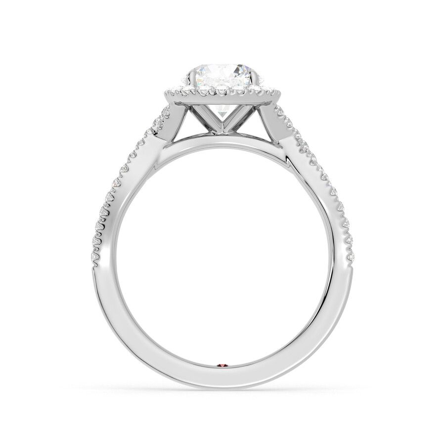 Taylor & Hart Infinity Round Engagement Ring 1