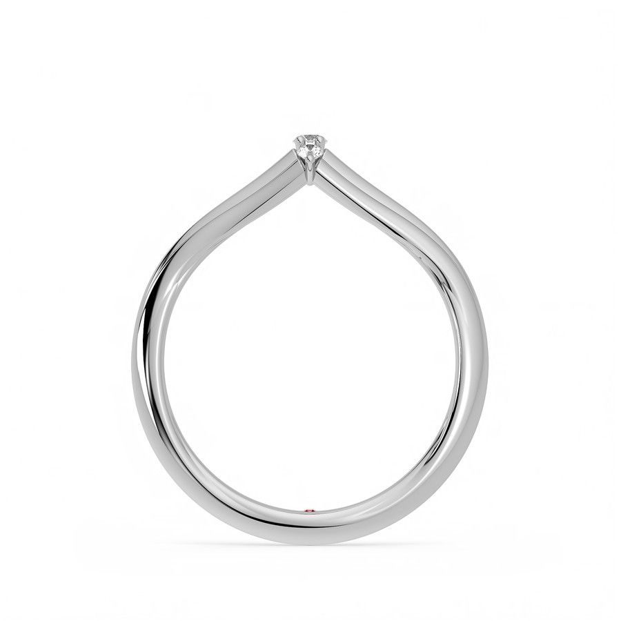 Taylor &amp; Hart Montreal Proposal Ring - Medium Size (L) Ready to Go Ring 1