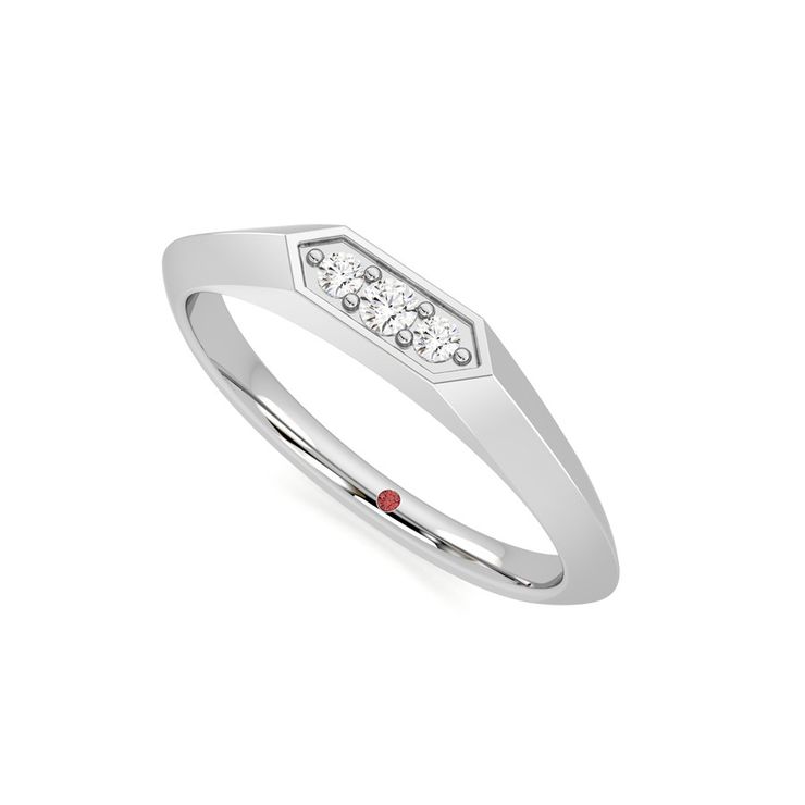 Taylor & Hart Marrakesh Proposal Ring - Large Size (P) Ready to Go Ring 0