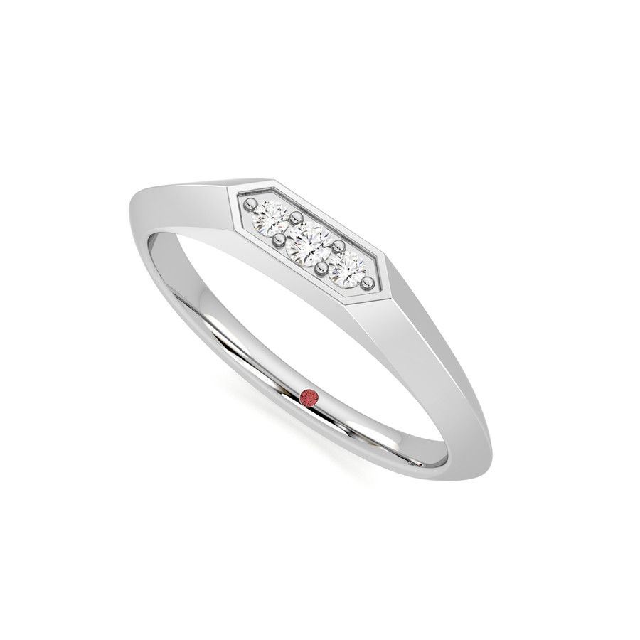 Taylor &amp; Hart Marrakesh Proposal Ring - Large Size (P) Ready to Go Ring 0