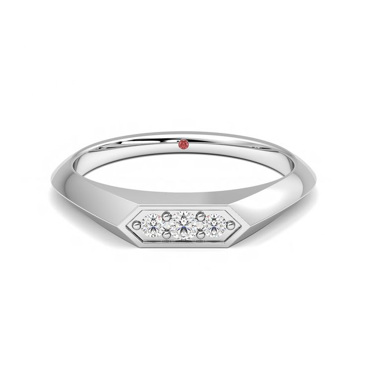 Taylor & Hart Marrakesh Proposal Ring - Large Size (P) Ready to Go Ring 1