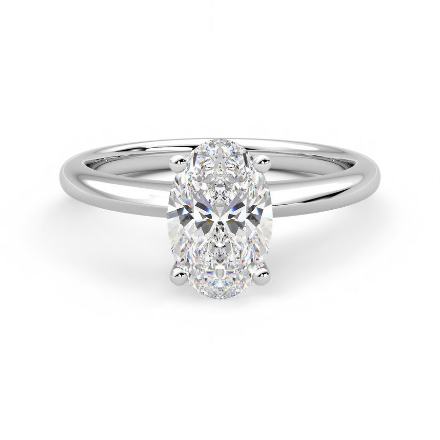 Taylor & Hart Grace Oval Engagement Ring 0