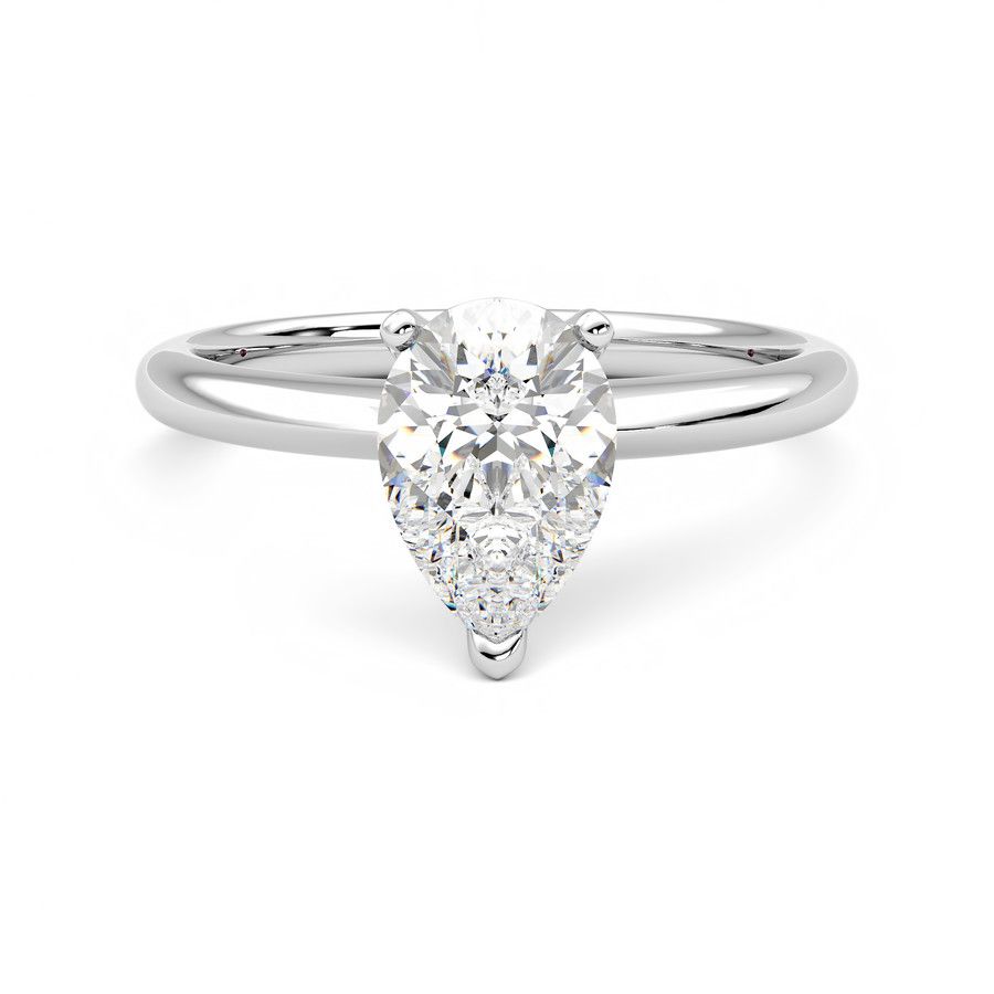 Taylor & Hart Grace Pear Engagement Ring 2