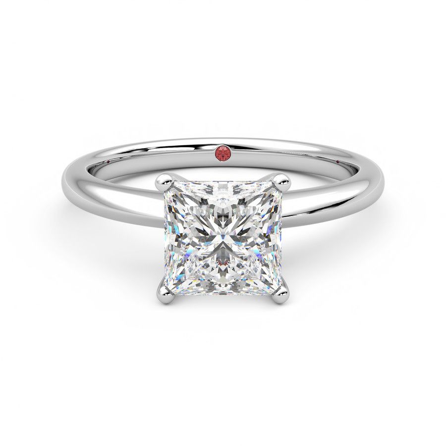 Taylor & Hart Grace Princess Engagement Ring 0