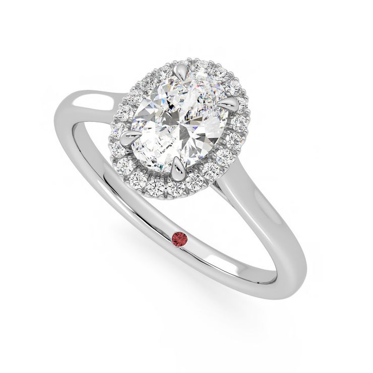 Taylor & Hart Adore Oval Engagement Ring 0