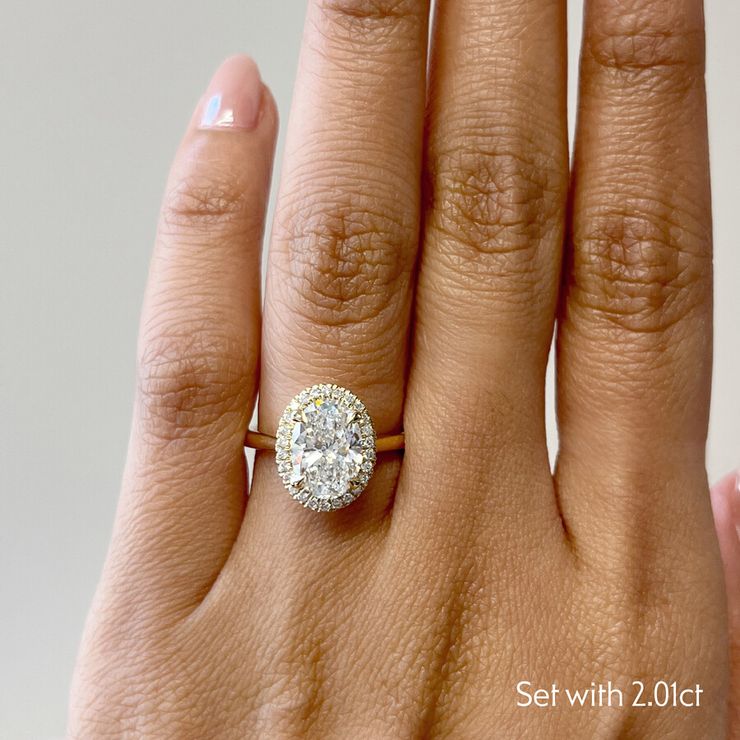 Taylor & Hart Adore Oval Engagement Ring 1