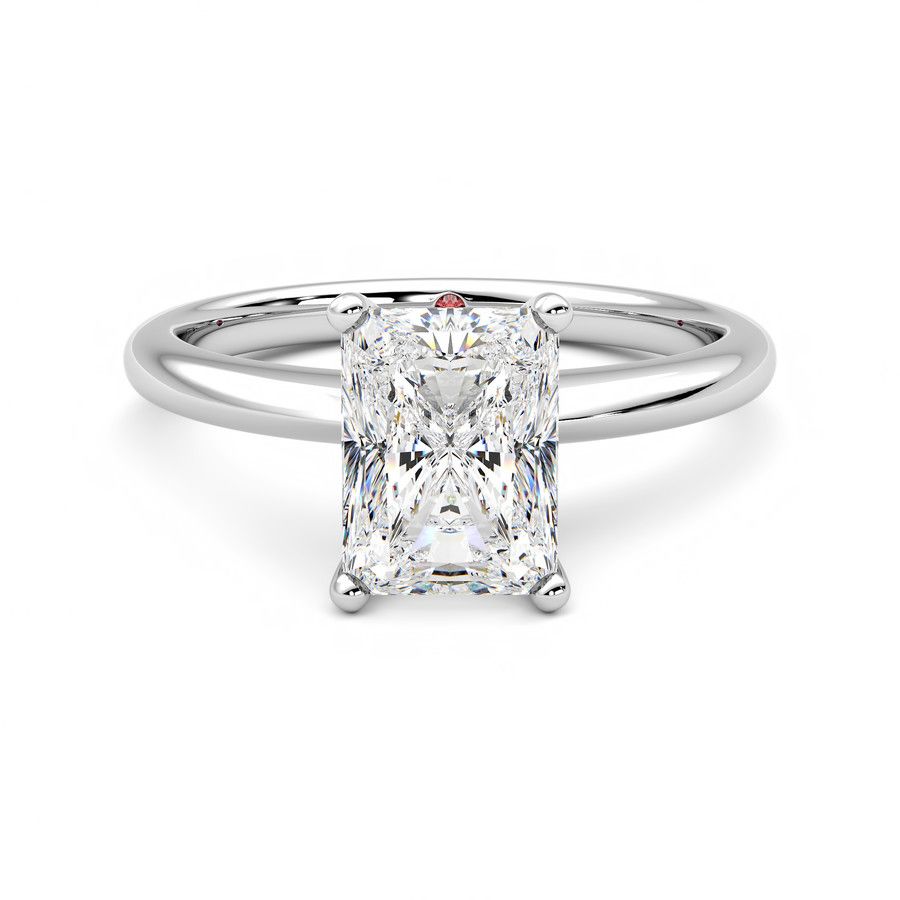 Taylor & Hart Grace Radiant Engagement Ring 2