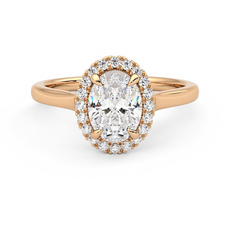 Taylor & Hart Adore Oval Engagement Ring 0