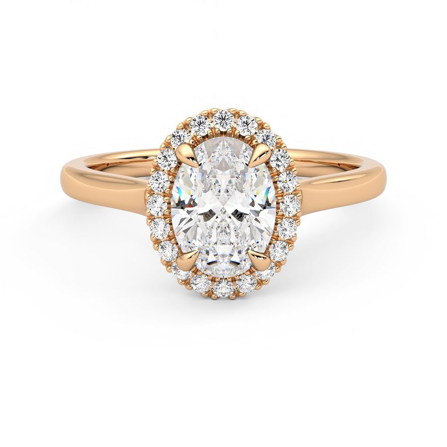 Taylor & Hart Adore Oval Engagement Ring 0