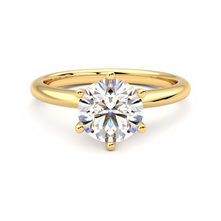 Taylor & Hart Grace Round Engagement Ring 2