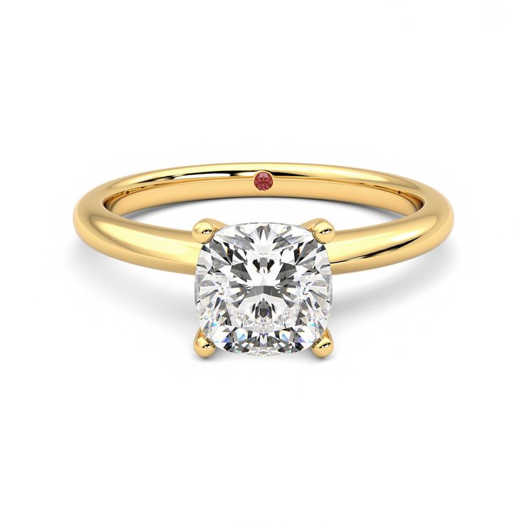 Taylor & Hart Grace Cushion Engagement Ring 0