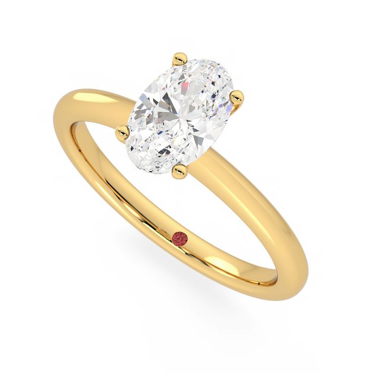 Taylor & Hart Grace Oval Engagement Ring 0