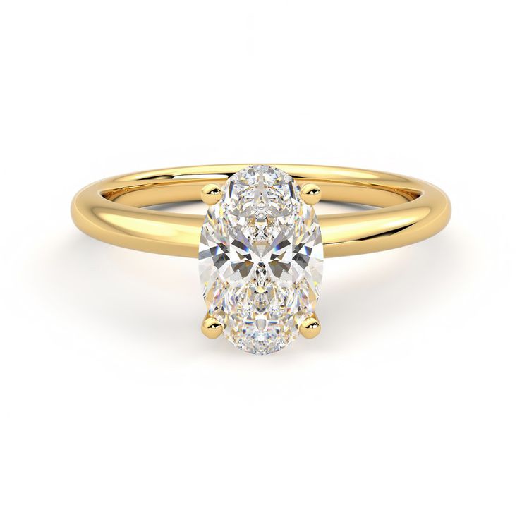 Taylor & Hart Grace Oval Engagement Ring 0