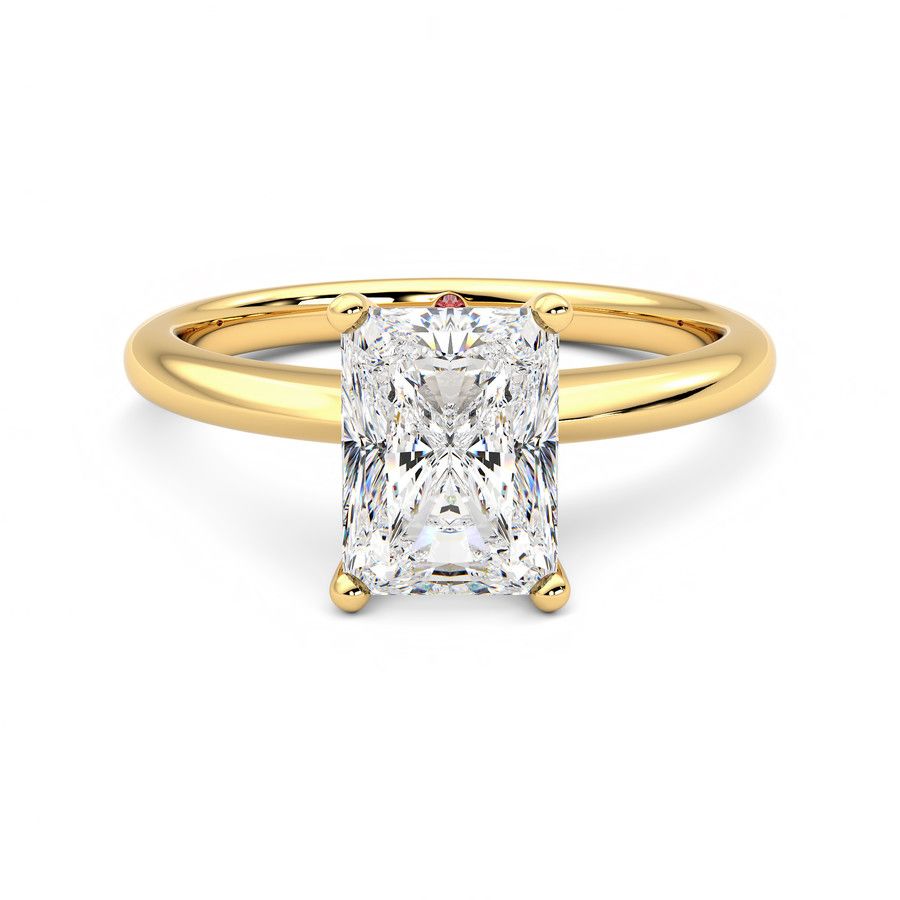 Taylor & Hart Grace Radiant Engagement Ring 2