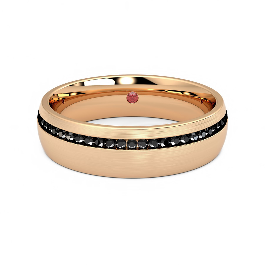 Entwine 18ct Rose Gold Diamond Twist Wedding Ring | 0109905 | Beaverbrooks  the Jewellers