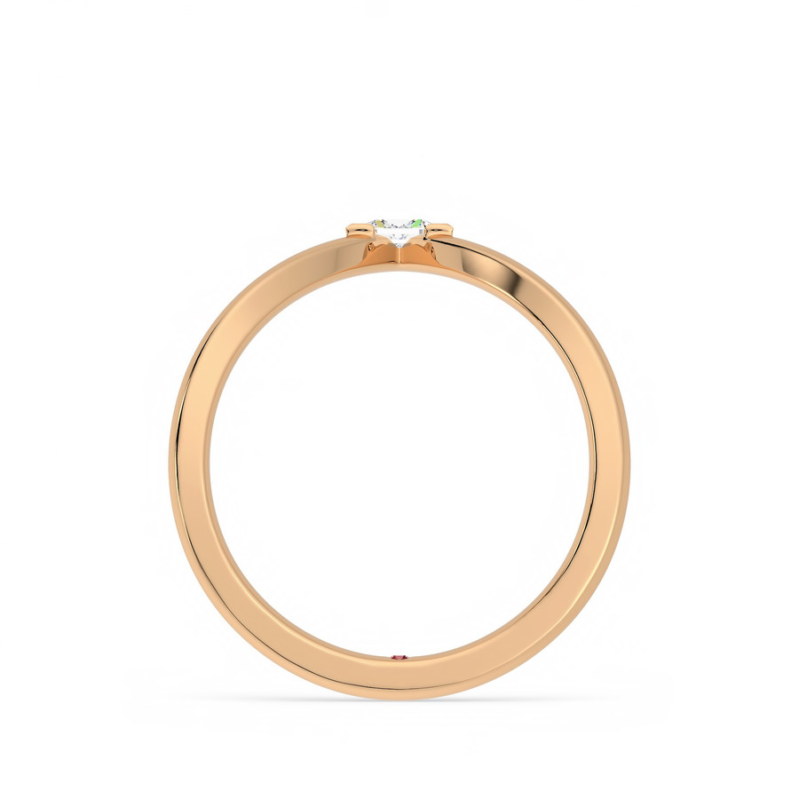 Shasta • 18ct Rose Gold Plain Wedding Ring • Taylor & Hart