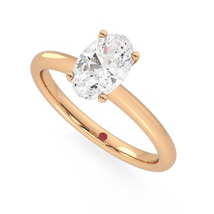 Taylor & Hart Grace Oval Engagement Ring 0