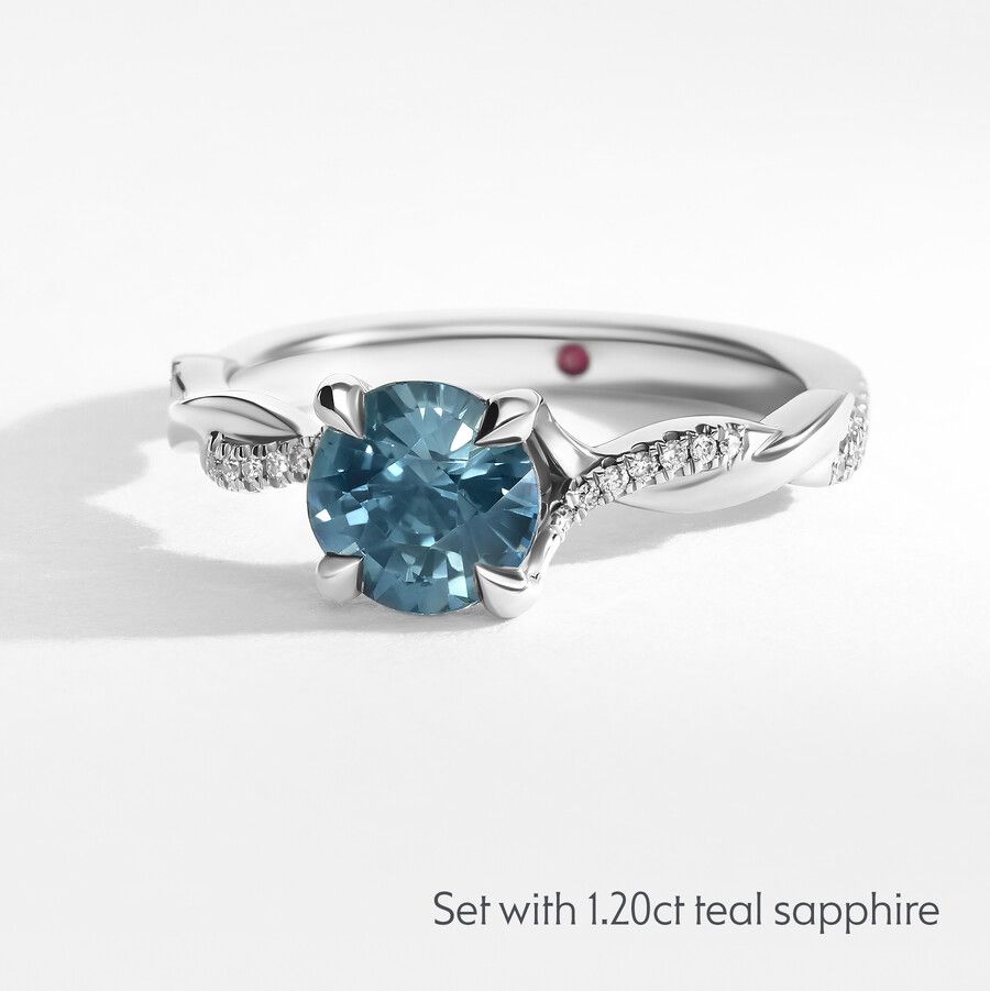 Taylor & Hart Cassia Round Engagement Ring 6