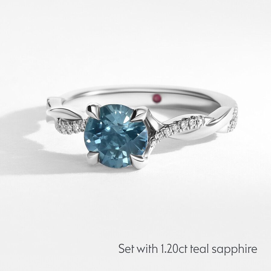 Taylor & Hart Cassia Round Engagement Ring 6