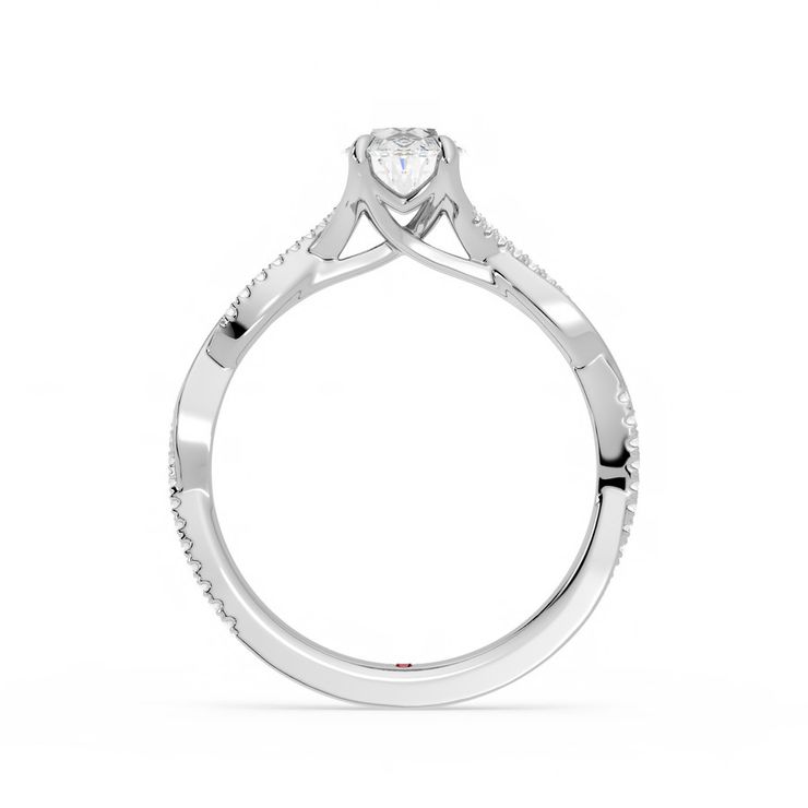 Taylor & Hart Cassia Oval Engagement Ring 1