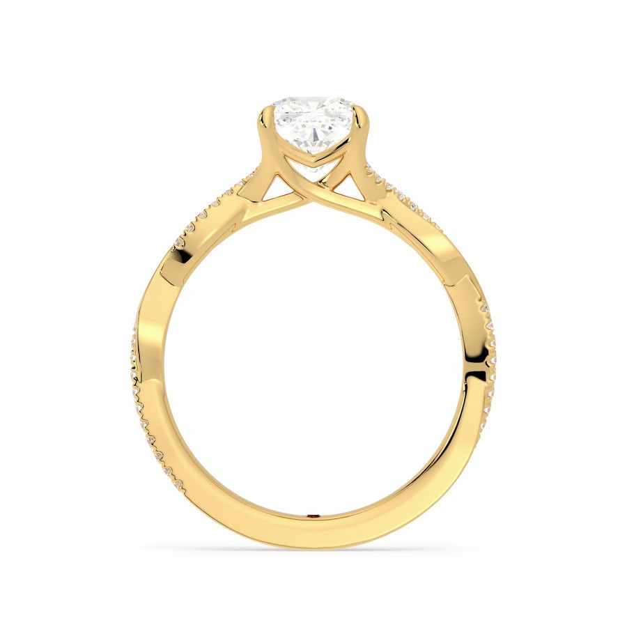 Taylor & Hart Cassia Cushion Engagement Ring 1