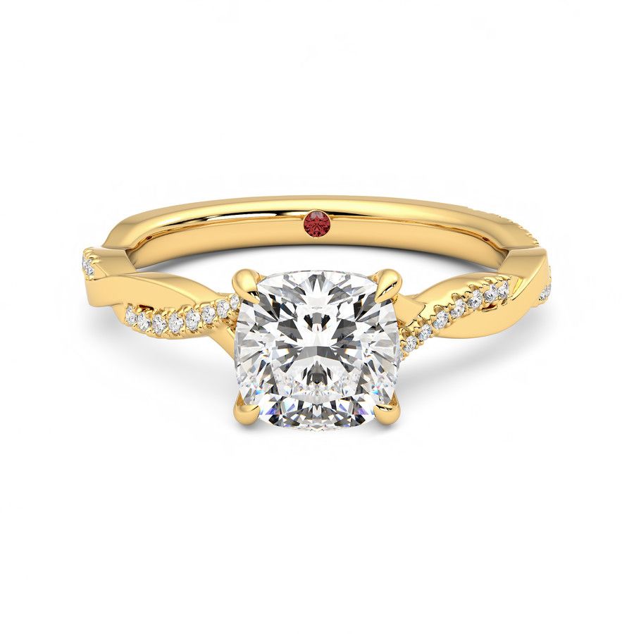 Taylor & Hart Cassia Cushion Engagement Ring 2