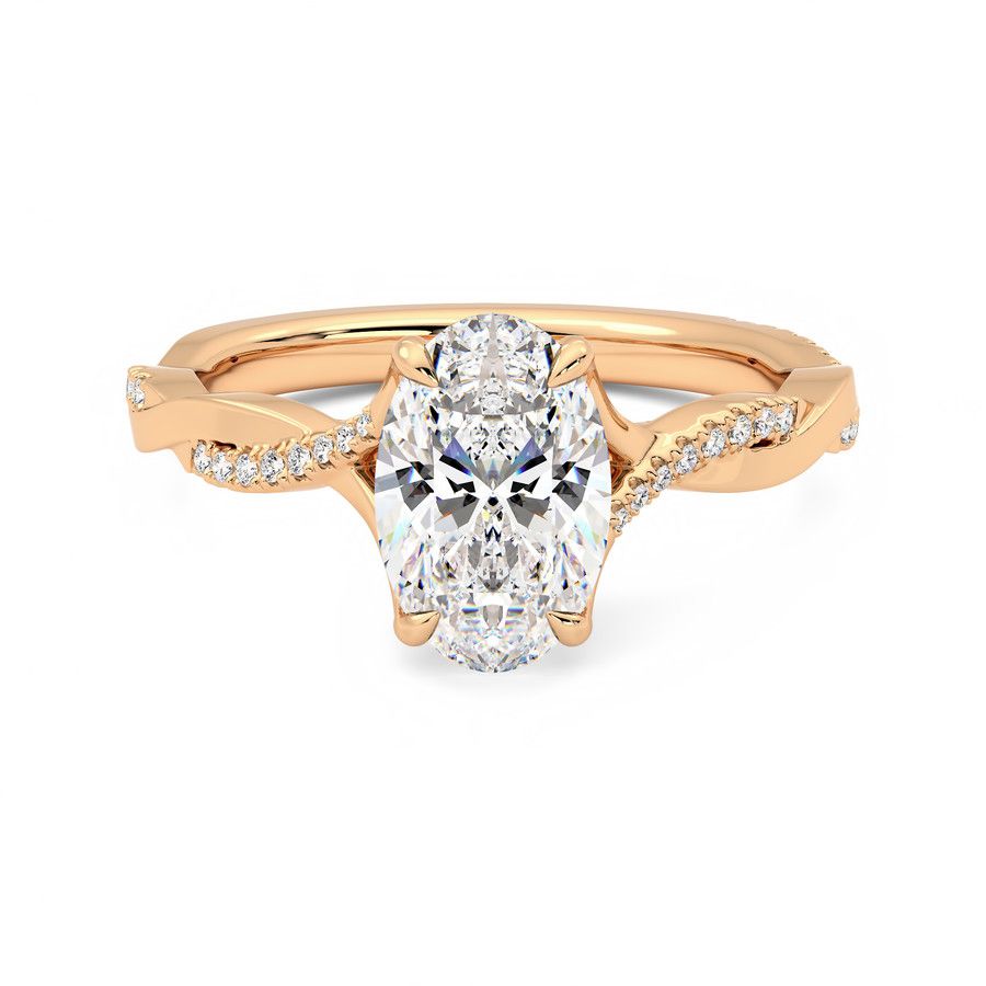 Taylor & Hart Cassia Oval Engagement Ring 2