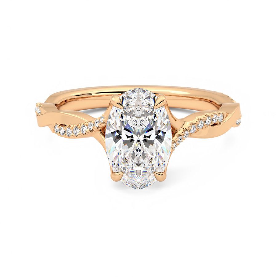 Taylor & Hart Cassia Oval Engagement Ring 0