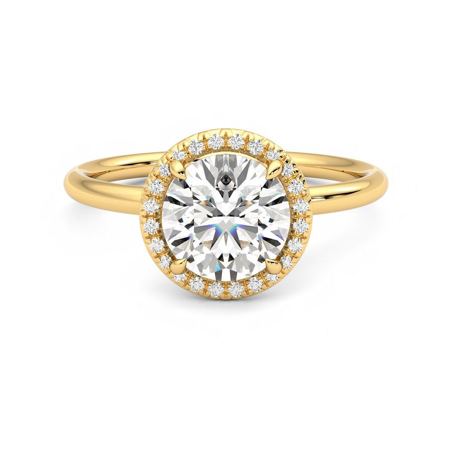 Taylor & Hart Dove Round Engagement Ring 0