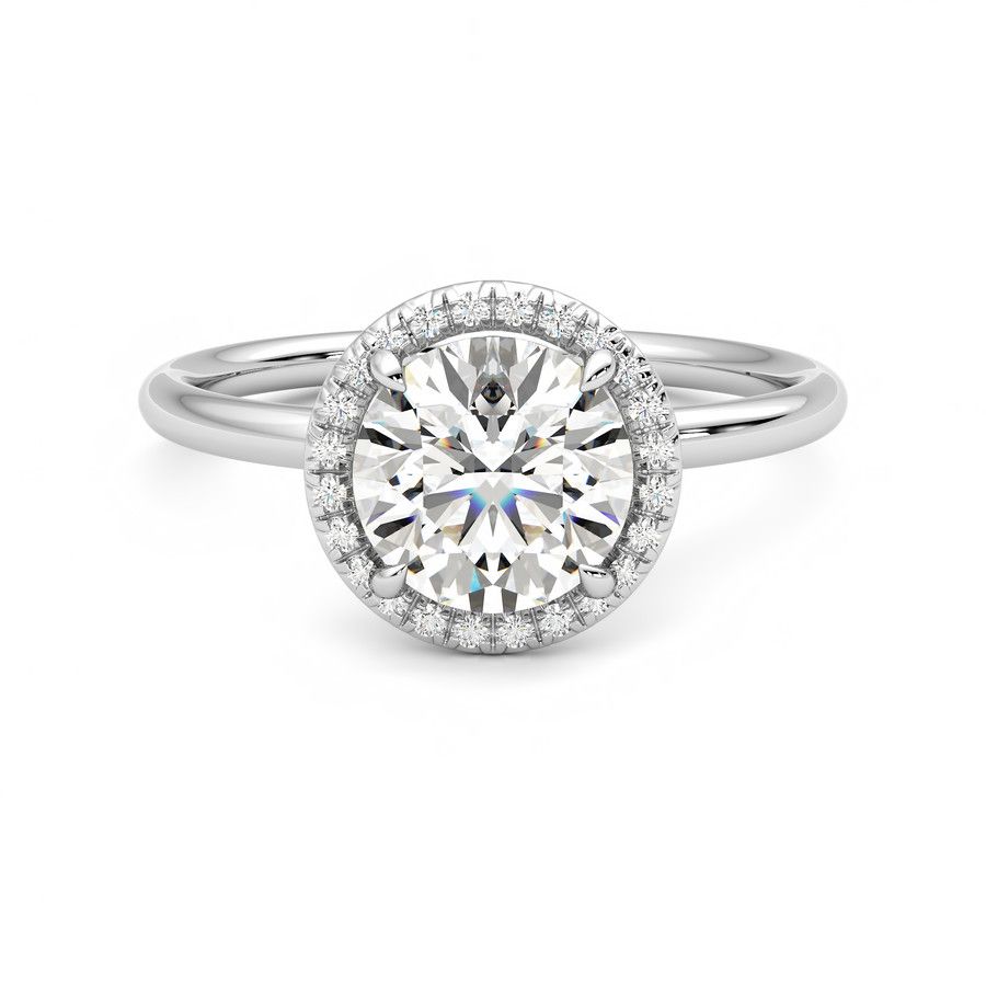 Taylor & Hart Dove Round Engagement Ring 0