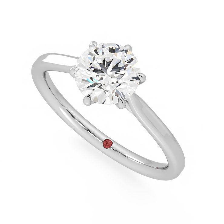 Taylor & Hart Eve Round Engagement Ring 0