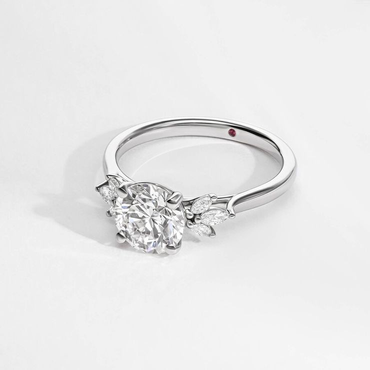 Taylor & Hart Lantana Round Engagement Ring 1