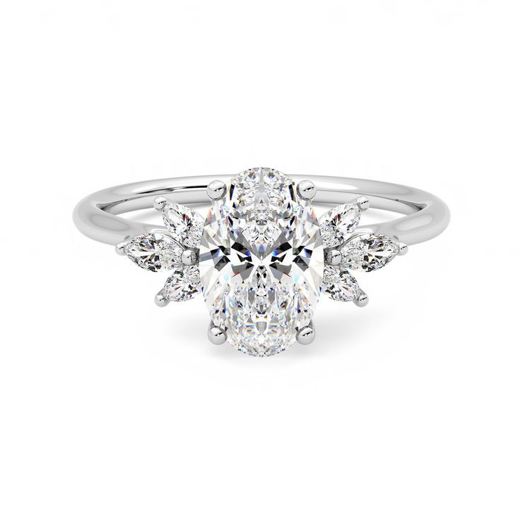 Taylor & Hart Lantana Oval Engagement Ring 0