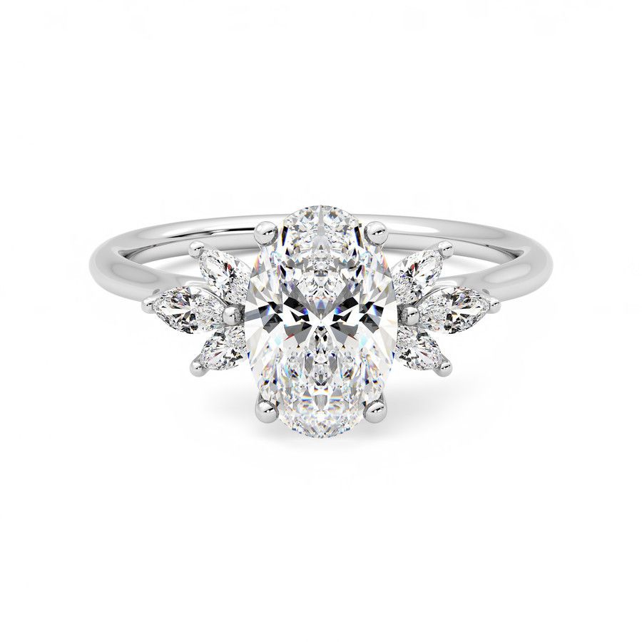 Taylor & Hart Lantana Oval Engagement Ring 2