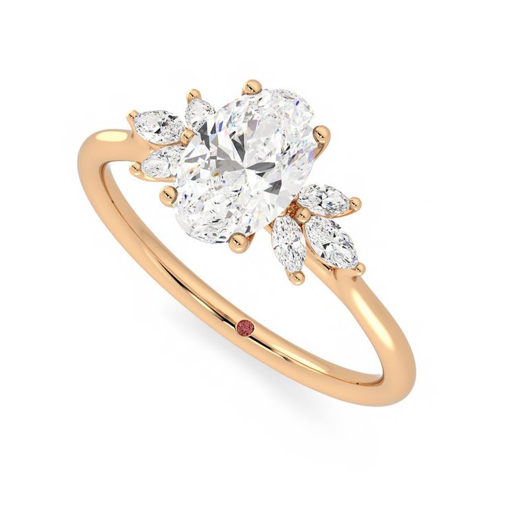 Taylor & Hart Lantana Oval Engagement Ring 0