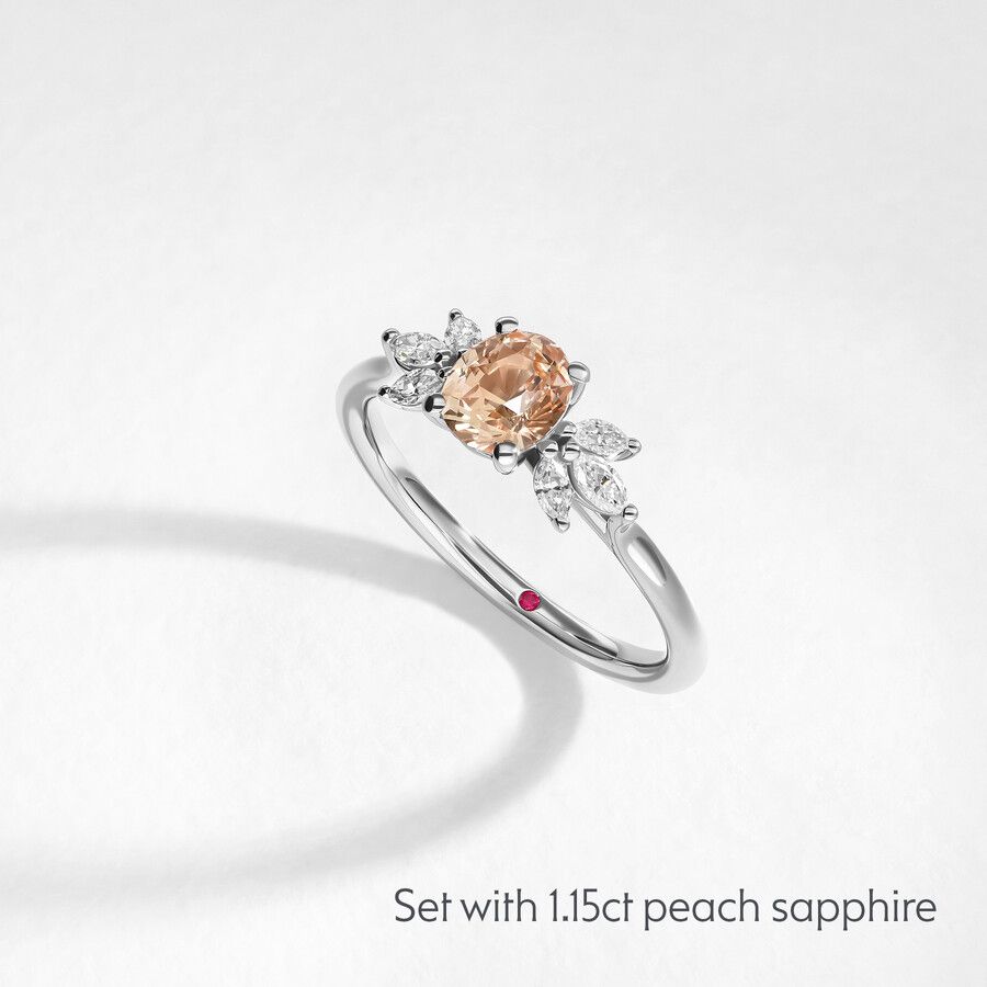 Taylor & Hart Lantana Oval Engagement Ring 4
