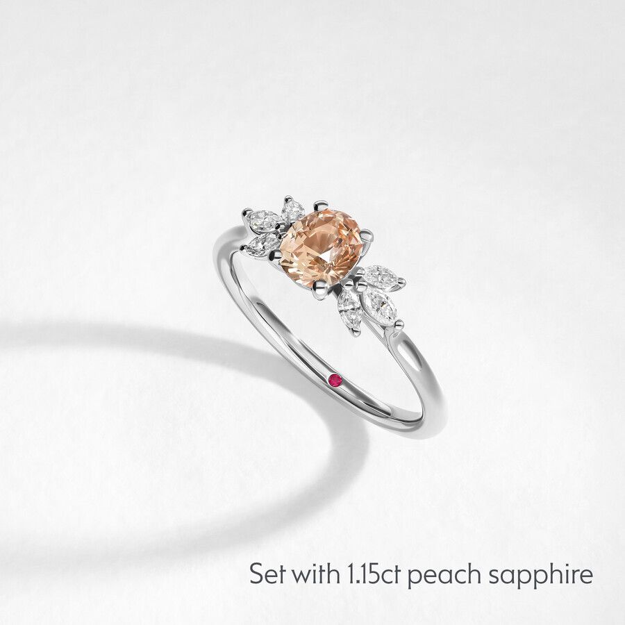 Taylor & Hart Lantana Oval Engagement Ring 5