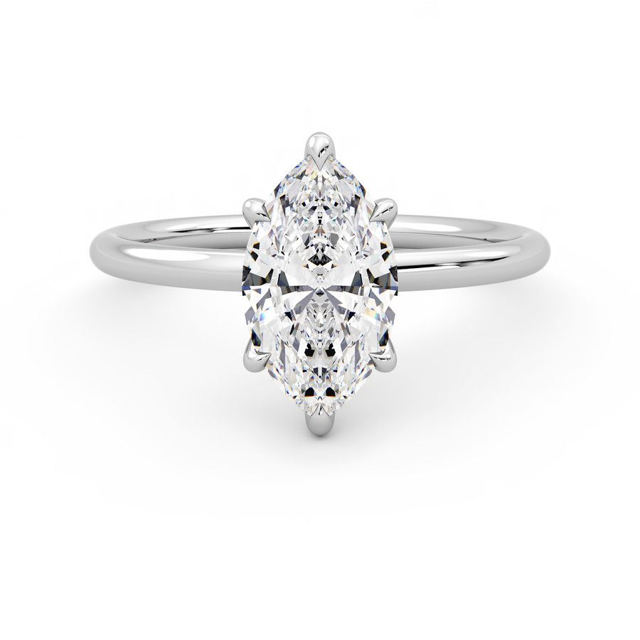 Taylor & Hart Demure Marquise Engagement Ring 2