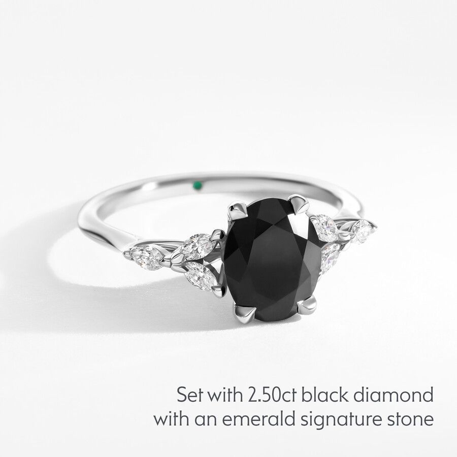 Taylor & Hart Tamora Oval Engagement Ring 4