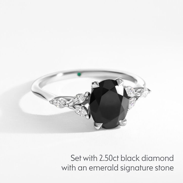 Taylor & Hart Tamora Oval Engagement Ring 4