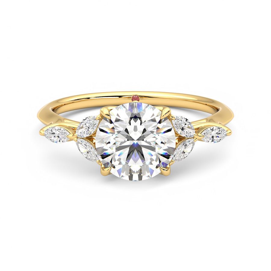 Taylor & Hart Tamora Round Engagement Ring 2