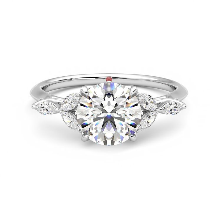 Taylor & Hart Tamora Round Engagement Ring 0