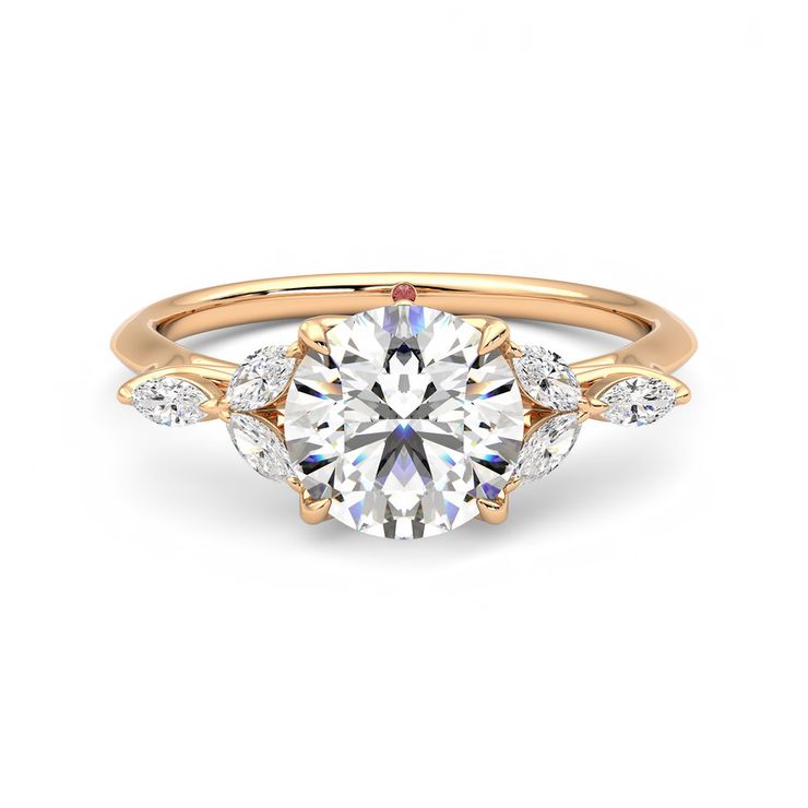 Taylor & Hart Tamora Round Engagement Ring 0