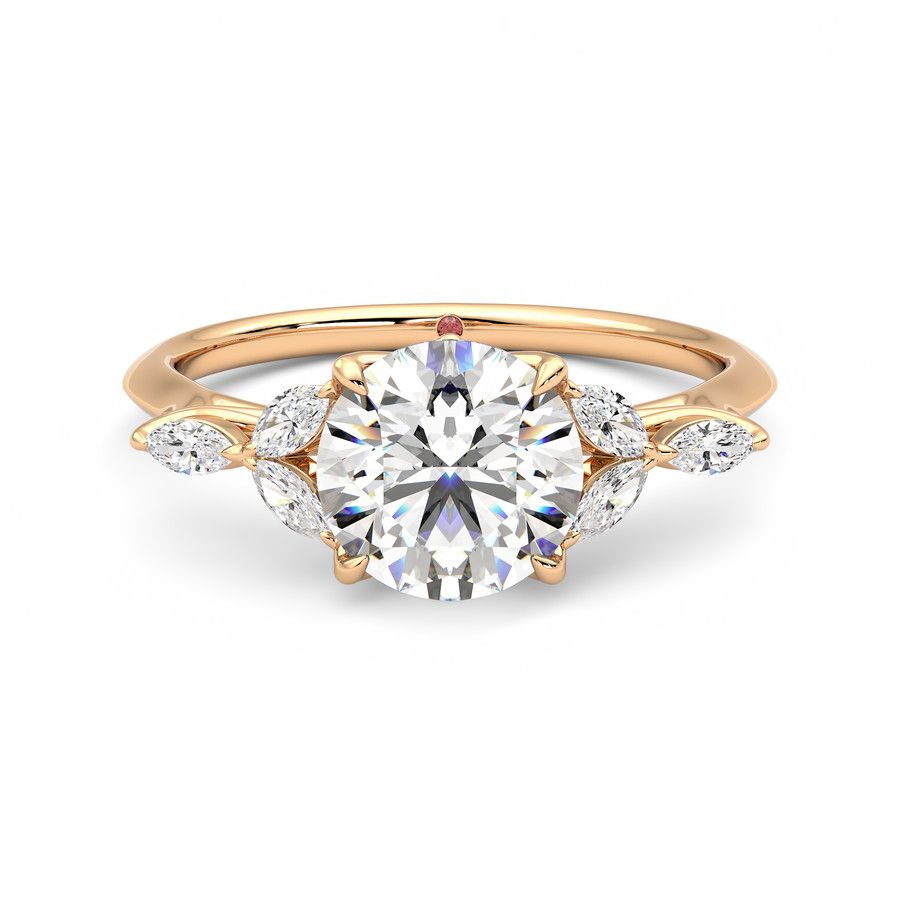 Taylor & Hart Tamora Round Engagement Ring 2