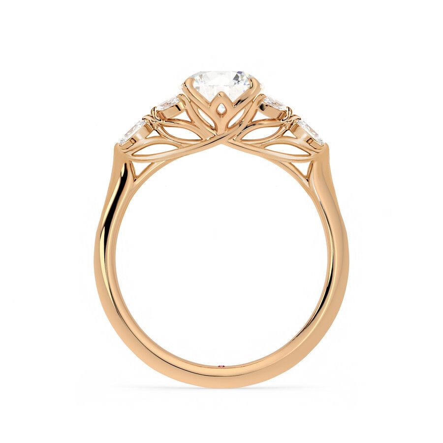 Taylor & Hart Tamora Oval Engagement Ring 1